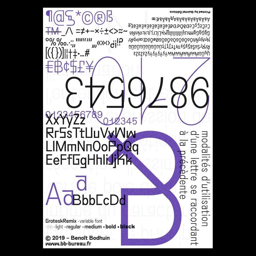 Benoît Bodhuin - Another Graphic | Archive of graphic design focused on typographic treatment | graphic design inspiration