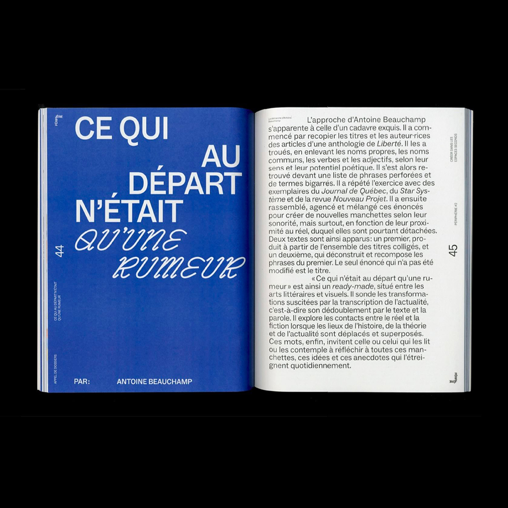 Émile Painchaud - Another Graphic | Archive of graphic design focused on typographic treatment | graphic design inspiration