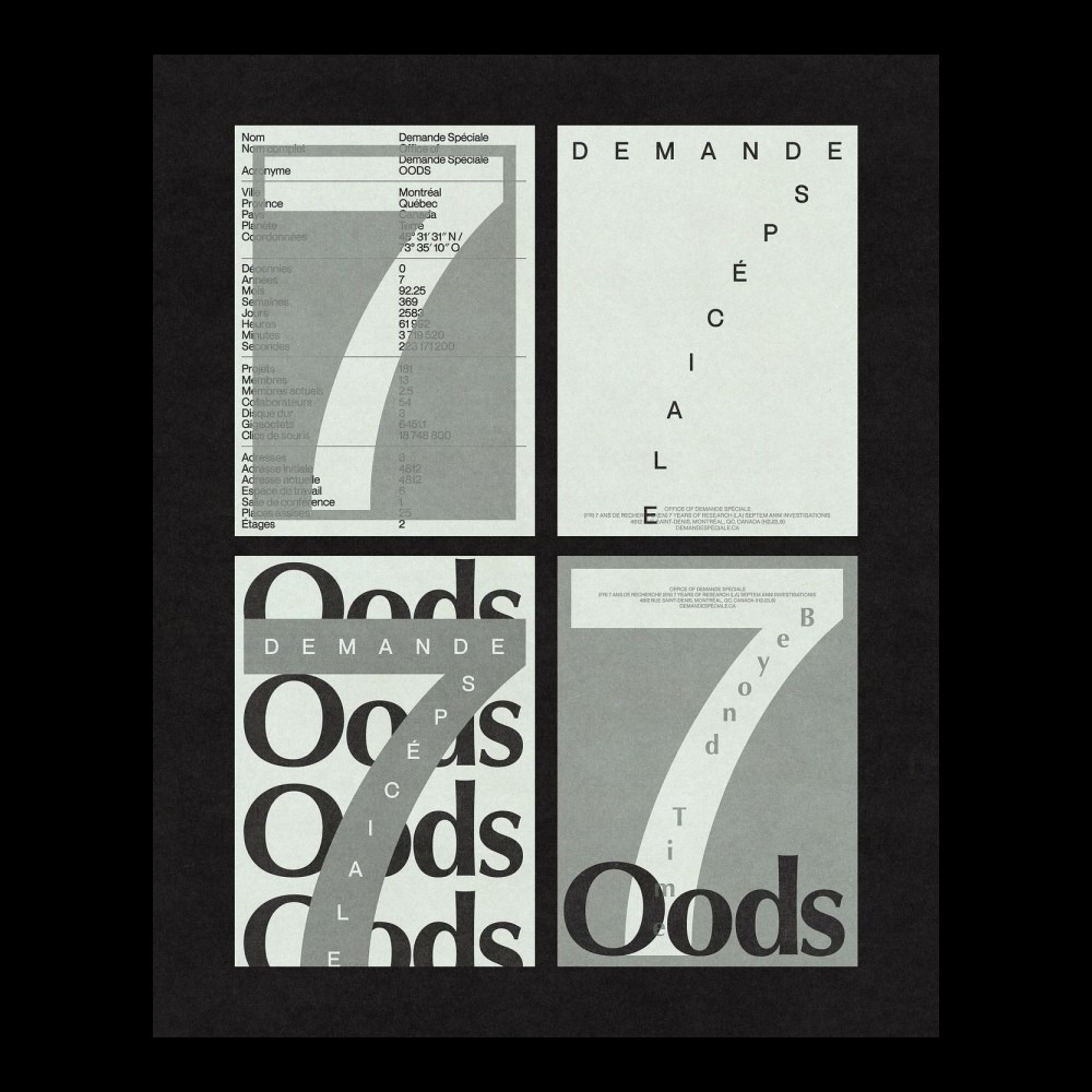 Printed matter work by Demande speciale (Canada) — curated on Another Graphic